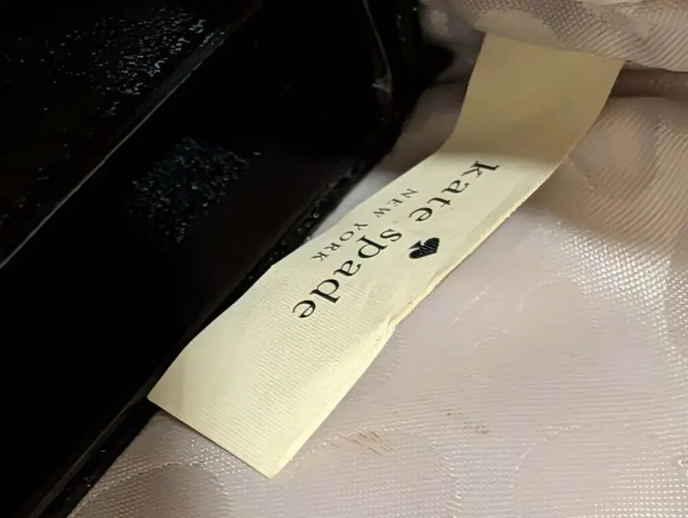 Kate Spade x Everpurse Just Charge It Black Saffiano Leather Phone Charging Wris